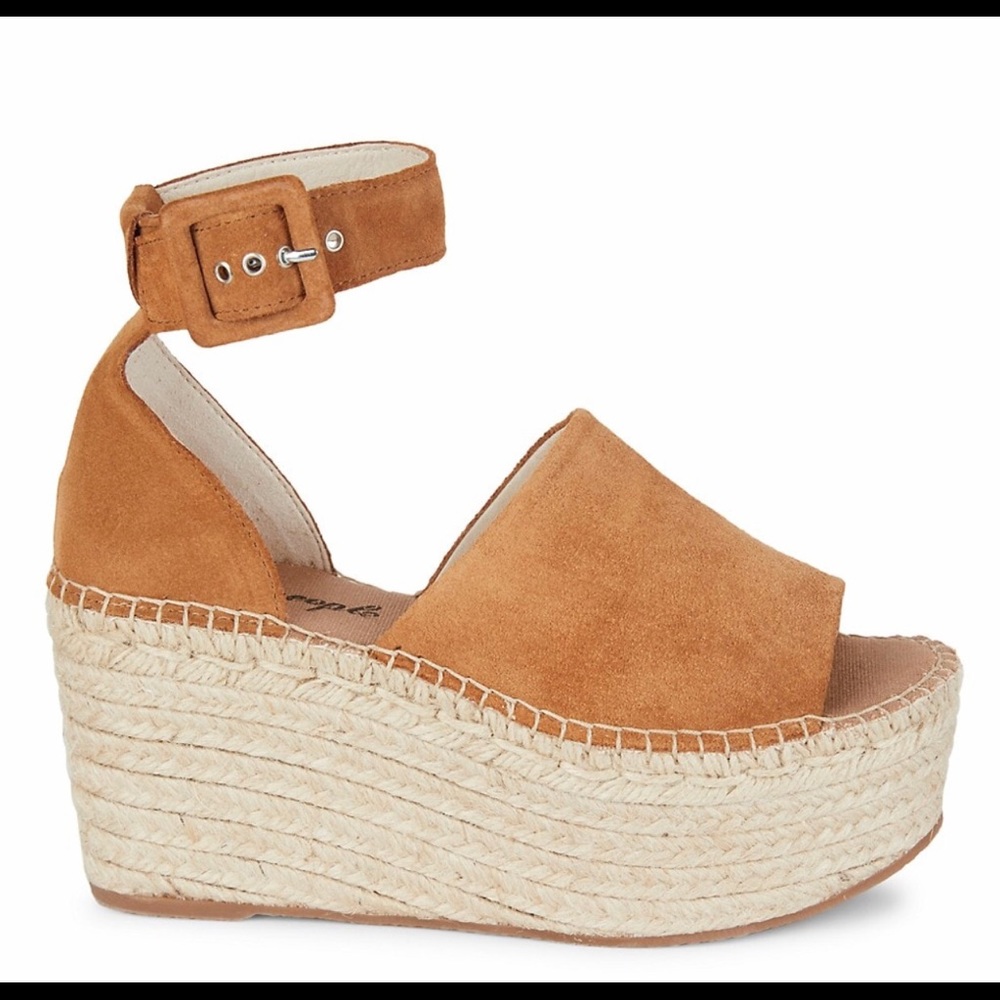 Tan/brown platform sandal